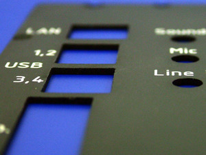 Panel wycinany na CNC + grawer laserem  (zdjęcie)