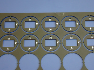 Panel wycinany na CNC + grawer laserem  (zdjęcie)